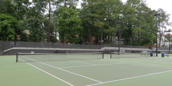 Emory University Woodruff Tennis Court Seating
