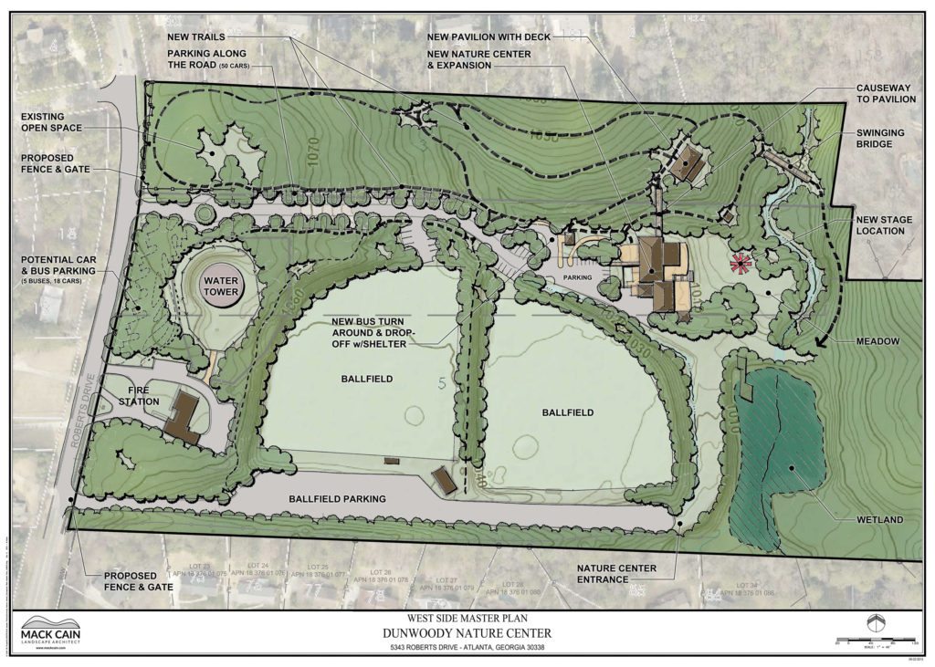 Landscape Architecture | Dunwoody Nature Center West