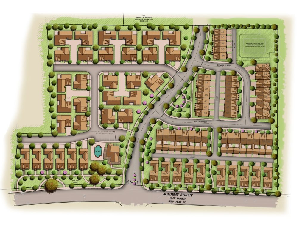 CONCEPT PLAN | EAST OF MAIN | ALPHARETTA | GA