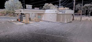 Laser Scanning and Topographic Survey | Back of Bank | SunTrust Bank